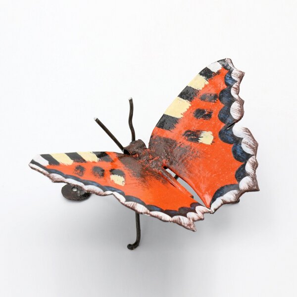 Mio Moyo Kleiner Fuchs - Schmetterling aus Recycling-Metall zur Dekoration von Mio Moyo