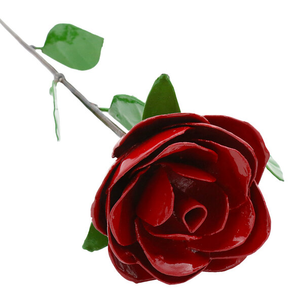 Mio Moyo Rose - Blume aus Recycling-Metall zur Gartendekoration von Mio Moyo