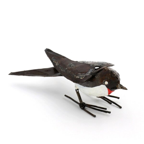 Mio Moyo Schwalbe - Vogel aus Recycling-Metall zur Gartendekoration von Mio Moyo