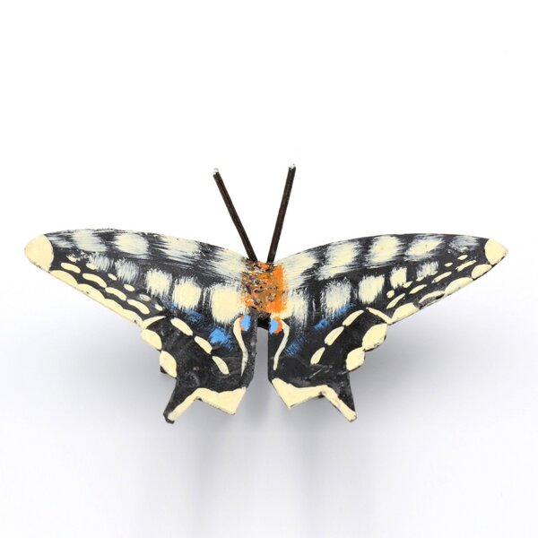 Mio Moyo Schwalbenschwanz - Schmetterling aus Recycling-Metall zur Dekoration von Mio Moyo