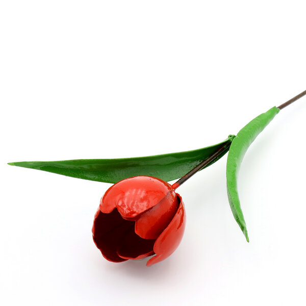 Mio Moyo Tulpe - Blume aus Recycling-Metall zur Gartendekoration von Mio Moyo