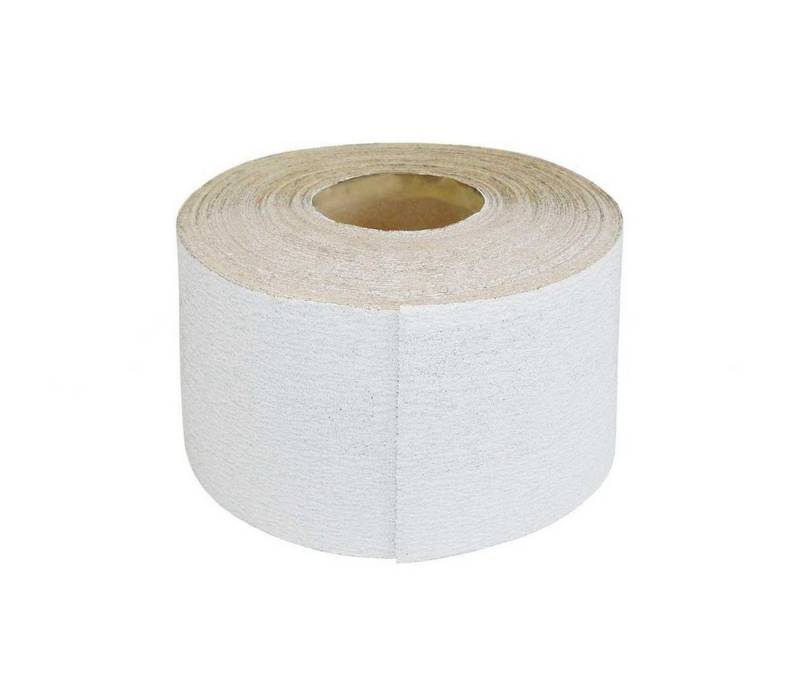 MioTools Schleifpapier 115 mm x 50 m Schleifpapierrolle für Handschleifer, Normalkorund, 1 Stk., K180 von MioTools