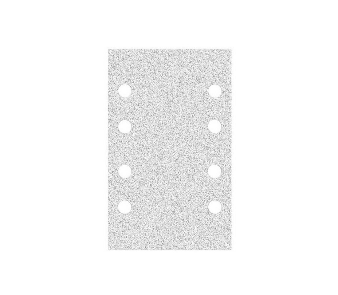 MioTools Schleifpapier 133 x 80 mm 8-Loch Klett-Schleifblätter für Schwingschleifer, Normalkorund, 50 Stk., K100 von MioTools