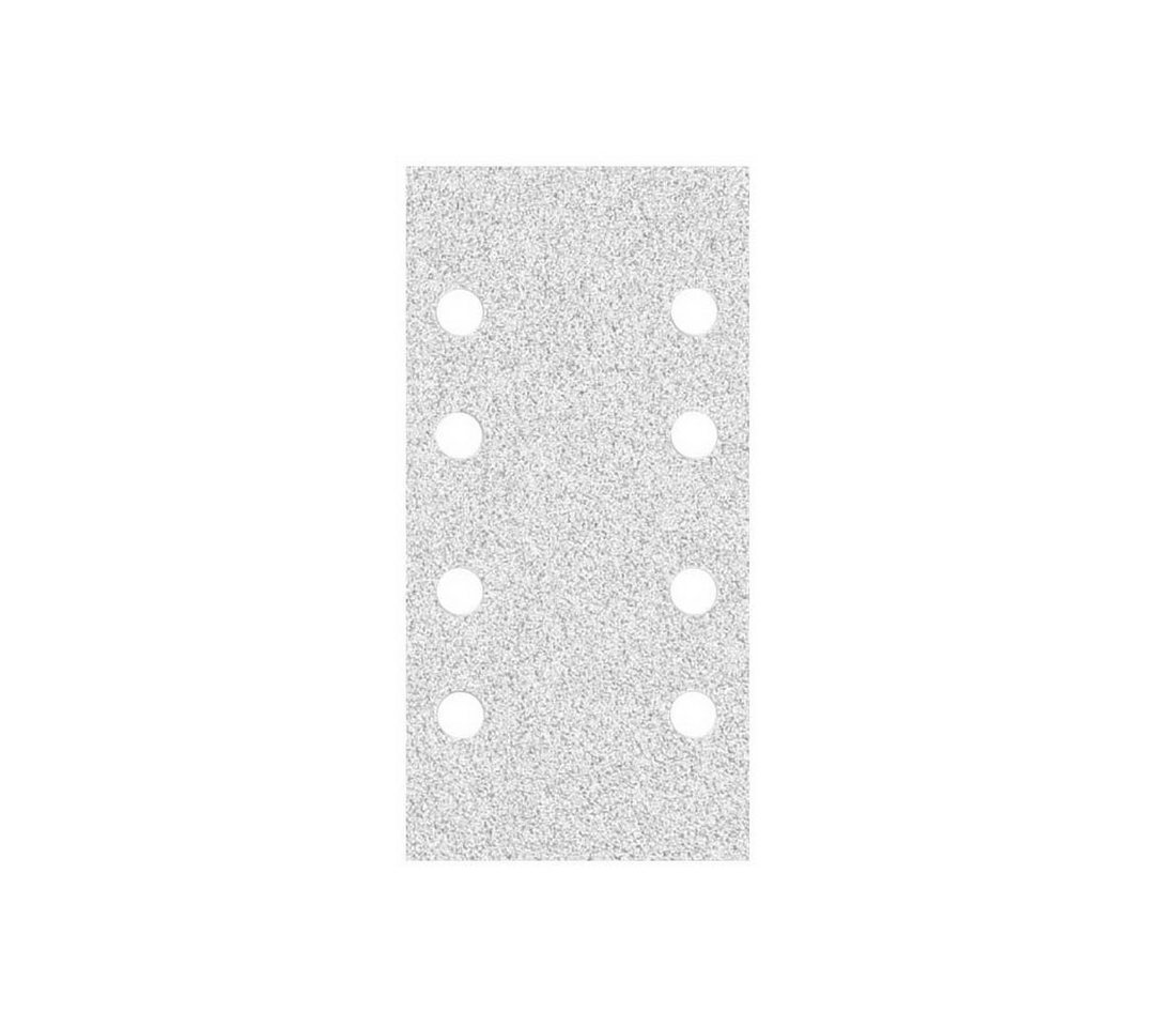 MioTools Schleifpapier 180 x 93 mm 8-Loch Klett-Schleifblätter für Schwingschleifer, Normalkorund, 50 Stk., K100 von MioTools