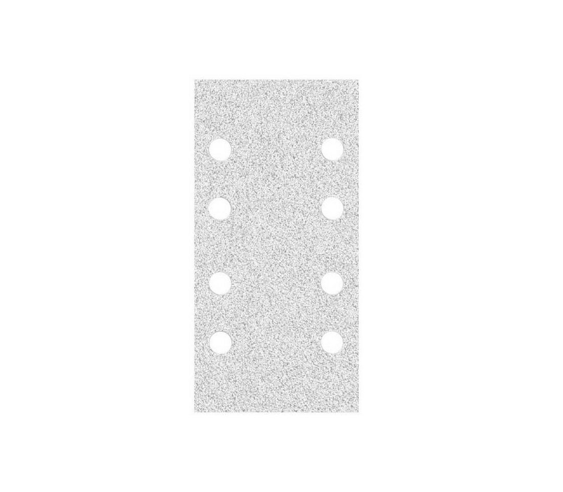 MioTools Schleifpapier 180 x 93 mm 8-Loch Klett-Schleifblätter für Schwingschleifer, Normalkorund, 50 Stk., K120 von MioTools