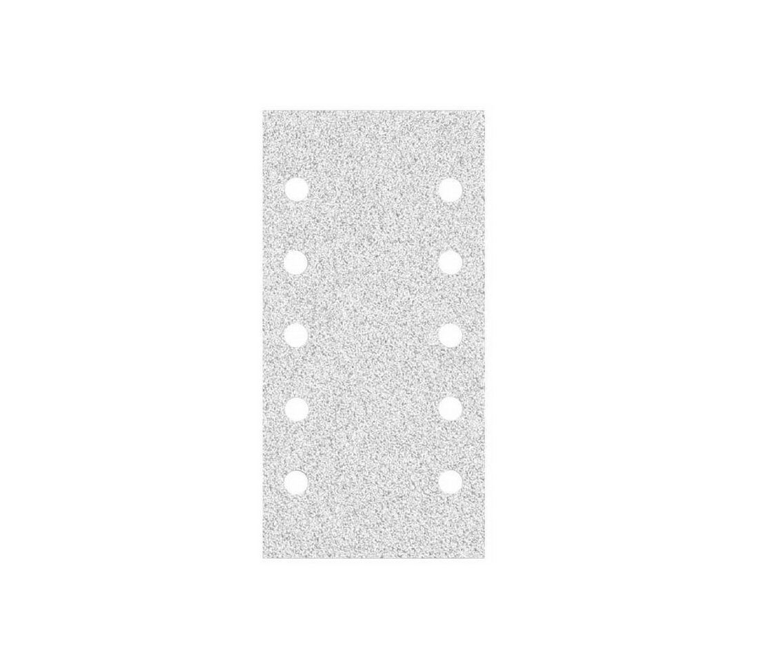 MioTools Schleifpapier 230 x 115 mm 10-Loch Klett-Schleifblätter für Schwingschleifer, Normalkorund, 50 Stk., K150 von MioTools