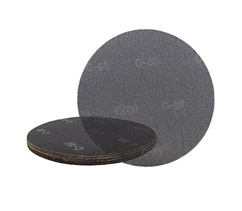 MioTools Schleifscheibe Ø 225 mm Klett-Schleifgitter für Trockenbauschleifer, Siliciumcarbid, 25 Stk., K100 von MioTools