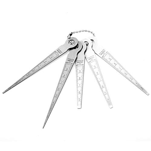 Kegellehren-Set, Kegel-Fühlerlehre 7 Mm, 11 X 3 X 1 Satz, Edelstahl-Schweißkegel-Fühlerlehre, Lineale, Lochinspektionswerkzeug, 10 Mm Fühlerlehren-Set, Konische Fühlerlehre Kegellehren-Set, Kegel-Fühlerlehre 7 Mm, 11 X 3 X 1 Satz, Edelstahl-Schweißkegel-Fühlerlehre, Lineale, Lochinspektionswerkzeug, 10 Mm Fühlerlehren-Set, Konische Fühlerlehre von Miokycl