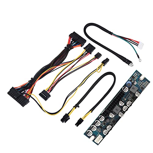 Miokycl SFX PsuPC PSU DC 12 V Eingang 300 W Computer-Netzteil mit 24-poligem Anschluss / AU-Modul 16 × 8 × 4 Stück PSU DC 12 V Eingang 300 W Versorgungsmodul von Miokycl
