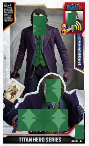 Miotlsy Anime Figur, 3D-Aufkleber für Autodach, Generisch Joker Figur, Heath Ledger Sammlerstück Puppe Mit Tragbar Maske, Joker Auto Deko Sitzende Joker Figur Modell Ornament 30 cm von Miotlsy