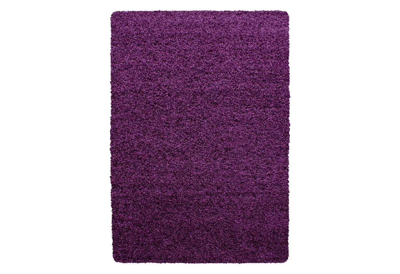 Hochflor-Teppich Shaggy Wohnzimmer Schlafzimmer Hochflorteppich meliert, Miovani, Rechteckig, Höhe: 50 mm von Miovani