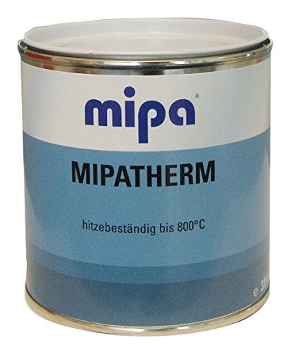 (36€/l) Mipatherm hitzebeständiger Lack schwarz von Mipa