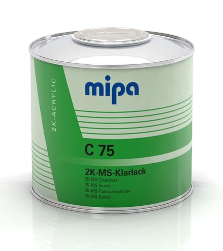 Mipa 2K-MS-Klarlack C 75, Klarlack 0,5 LITER von MIPA