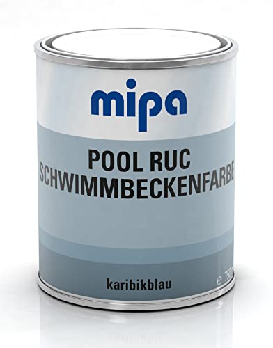 MIPA Pool Ruc 950 Schwimmbeckenfarbe Karibikblau Poolfarbe 750ml … von MIPA