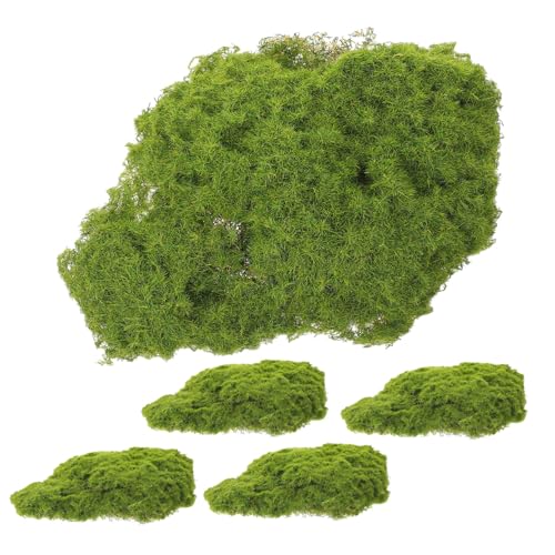 Mipcase 1 Satz Falscher Moosblock Gefälschte Moosdekoration Felsen Grüne Ornamente Bonsai Moosblock Moosblock Imitierter Moosblock Mikromoosblock Künstlicher 5 Stück von Mipcase