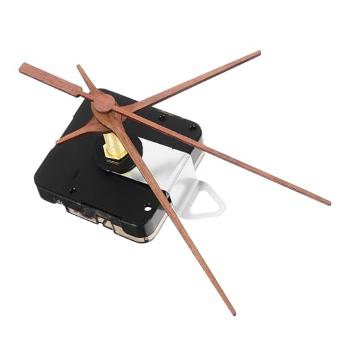 Mipcase 1satz Quartz Clock Movement Mit Langschaft Geräuschloser Mechanismus Mit Eleganten Walnuss-zeigern Für Wanduhr Langlebige Ersatzteile Für Individuelle Uhrenprojekte von Mipcase