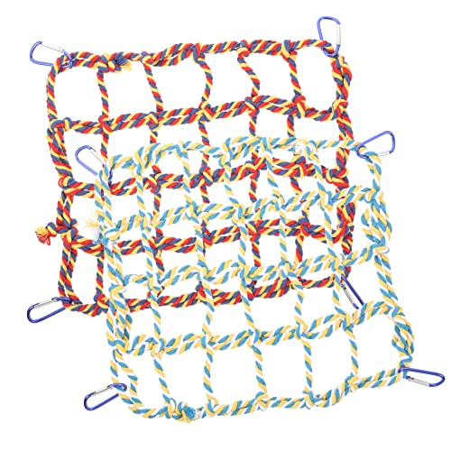 Mipcase Vogelspielzeug Für Vögel Papageiennetz-hängematte Hamsternetz-hängematte Vogelschaukeln Papageiennetz-plattform von Mipcase