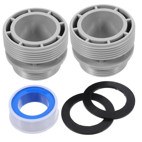 Mipcase 1 Set Poolschlauchadapter Filter Poolteile Pumpenadapter Für Poolschlauch Bib Extender Poolpumpenadapter Ersatz Poolschlauchanschluss Gewindeeinlasssieb Pool Skimmeradapter Pp von Mipcase