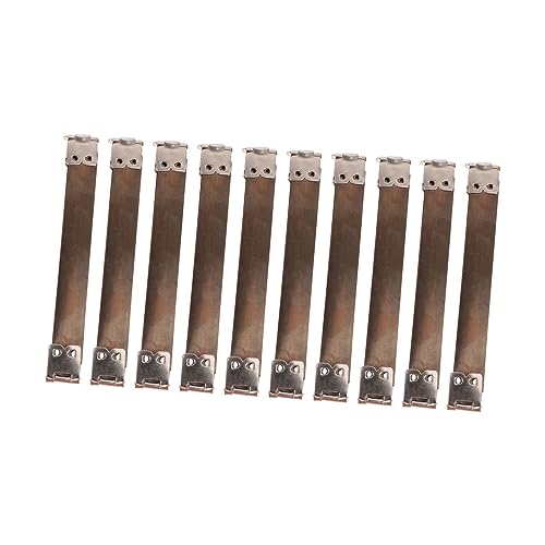 Mipcase 10stücke Metall-innenflexrahmen Ersatz-federklammern Handtaschenscharniere Für Taschenverschluss Münzgeldbörsen Mipcase 10stücke Metall-innenflexrahmen Ersatz-federklammern Handtaschenscharniere Für Taschenverschluss Münzgeldbörsen von Mipcase