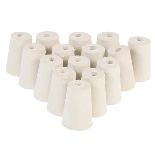 Mipcase 15st Gummistopfen Mit Loch Austausch des Wassertischstopfens Reagenzglasstopfen Schlauchstopper Wasserbong Labor-gummistopfen Stopfen Für Flasche Gummitüllen Siegel Türschließer Mipcase 15st Gummistopfen Mit Loch Austausch des Wassertischstopfens Reagenzglasstopfen Schlauchstopper Wasserbong Labor-gummistopfen Stopfen Für Flasche Gummitüllen Siegel Türschließer von Mipcase