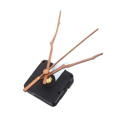 Mipcase 1satz Silent Clock Movement Mit Langem Achsenschwenk Und Walnuss-ziffern Präziser Quarz-uhrwerkersatz Für Wanduhr Im Home Office Geräuschlose Zeitmessung von Mipcase