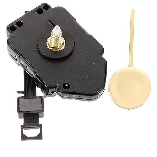 Mipcase 1Satz Uhrwerk mit Mechanismus für Wanduhr Geräuschloser Austausch DIY Uhrenherstellung Langlebige Materialien von Mipcase