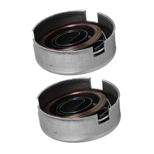 Mipcase 2 Sets robuste Bohrmaschinenfedern, Spulenspindel Feder Bohrmaschine Pressfeder Federkiel Stahl Rücklaufteile für verbesserte Leistung Zubehör Mipcase 2 Sets robuste Bohrmaschinenfedern, Spulenspindel Feder Bohrmaschine Pressfeder Federkiel Stahl Rücklaufteile für verbesserte Leistung Zubehör von Mipcase