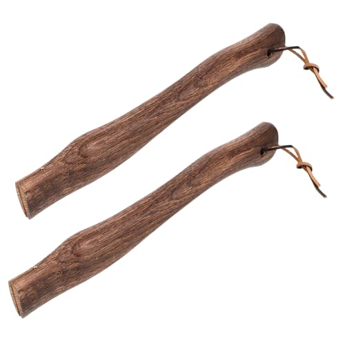 Mipcase 2 Stück Axtstiel aus Holz Austausch des Beilstiels Axtgriffe ersetzen Axtstiel tauschen Light Brown von Mipcase