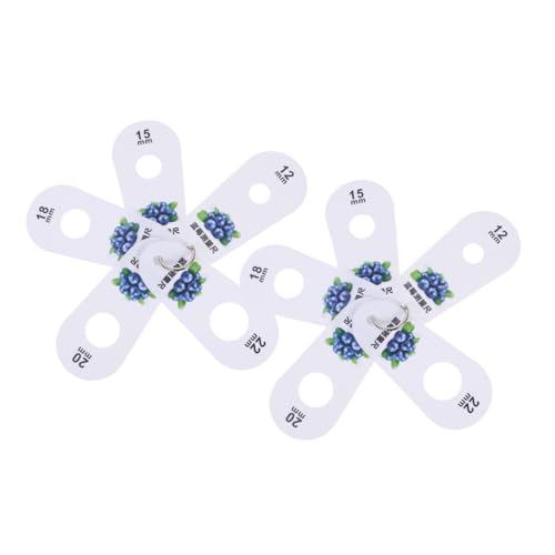 Mipcase 2stücke Präzises Messwerkzeug Für Blaubeeren Wiederverwendbarer Durchmesser-messschieber Zur Genauen Fruchtgrößenmessung Für Obstsortierung Und Einsatz Zu Hause Mipcase 2stücke Präzises Messwerkzeug Für Blaubeeren Wiederverwendbarer Durchmesser-messschieber Zur Genauen Fruchtgrößenmessung Für Obstsortierung Und Einsatz Zu Hause von Mipcase