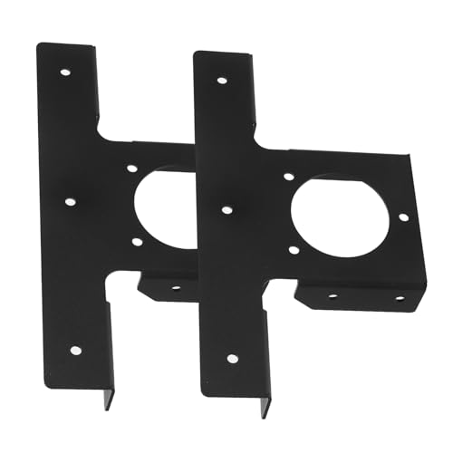 Mipcase 2 Stück Pergola-Halterung Klammern Für Pergola Strahlhalterhalterung Schwere Outdoor -klammern Dach Riser Beam Bracket Kit Balkenhalterung Eisen Black von Mipcase