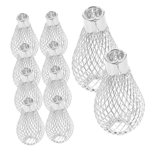 Mipcase 20 Stück Teiliges Birnenförmige Drahtgeflecht Lampenschirme aus Hohl Vintage Lampenschirm Dekoration für Weihnachtslichter DIY Mini Lampenschirme für Festliche Raumgestaltung Mipcase 20 Stück Teiliges Birnenförmige Drahtgeflecht Lampenschirme aus Hohl Vintage Lampenschirm Dekoration für Weihnachtslichter DIY Mini Lampenschirme für Festliche Raumgestaltung von Mipcase