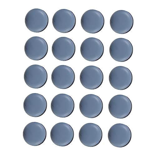 Mipcase 20Stücke Möbelgleiter mit rutschfeste Pads für Tischbeine Geräuschdämpfend Bodenschutz für Holzfußböden für Tische Stühle und Schränke von Mipcase
