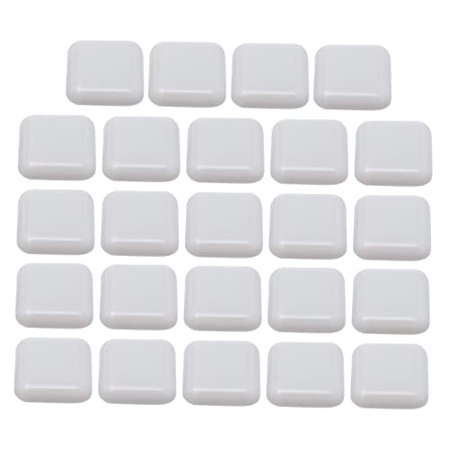 Mipcase 24 Stück Sturzpad Stoßstange Unterlage Moving-Pads-Schieberegler Boden Kissen stühle Anti-Rutsch-Möbelpads Gleitpads für Möbel rutschfeste Möbelpolster Vlies Weiß von Mipcase