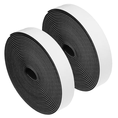 Mipcase 2rollen Schalldämmendes Dichtungsband Selbstklebende Isolation Für Türen Und Fenster Hohe Dichte Für Effektiven Lärmschutz Einfach Zuschneidbar Und Vielseitig Einsetzbar Für von Mipcase