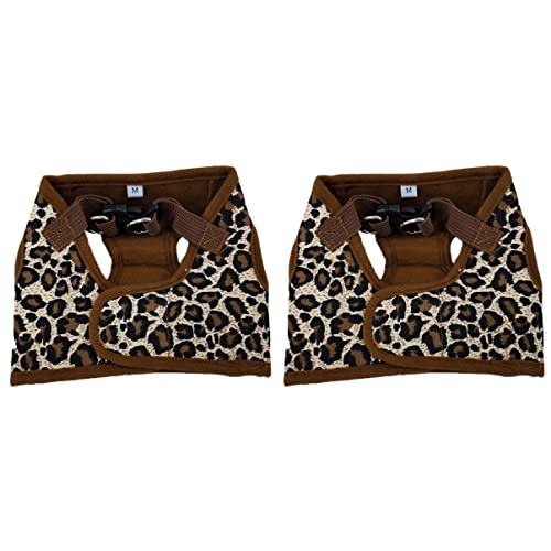 Mipcase 2stücke Pet Dog Canvas Brustgeschirr Im Leopardenmuster Verstellbare Bequemes Hundegeschirr Für Atmungsaktiv Und Langlebig Für Kleine Und Mittelgroße Hunde Mipcase 2stücke Pet Dog Canvas Brustgeschirr Im Leopardenmuster Verstellbare Bequemes Hundegeschirr Für Atmungsaktiv Und Langlebig Für Kleine Und Mittelgroße Hunde von Mipcase