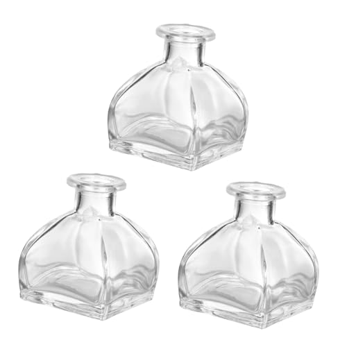 Mipcase 3stücke Glas Aromatherapie Flaschen Transparente Diffusor-Flaschen Für Ätherische Öle Für Home Spa Büro Hochzeit Und Party Vielseitig Einsetzbar Zur Duftfreisetzung Mipcase 3stücke Glas Aromatherapie Flaschen Transparente Diffusor-Flaschen Für Ätherische Öle Für Home Spa Büro Hochzeit Und Party Vielseitig Einsetzbar Zur Duftfreisetzung von Mipcase