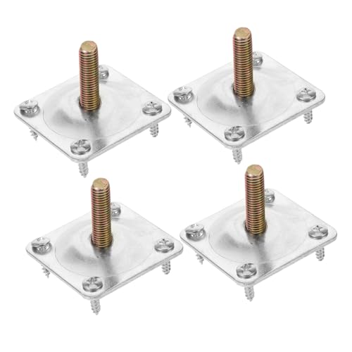 Mipcase 4 Sets Möbelrestaurierungsteile Halterung Robustes Tischbein Universelle Couchbeine Konischer Fuß Für Enden Tischbeinerhöhung Möbelbeschläge Sofa Schwarz Aus Platte von Mipcase