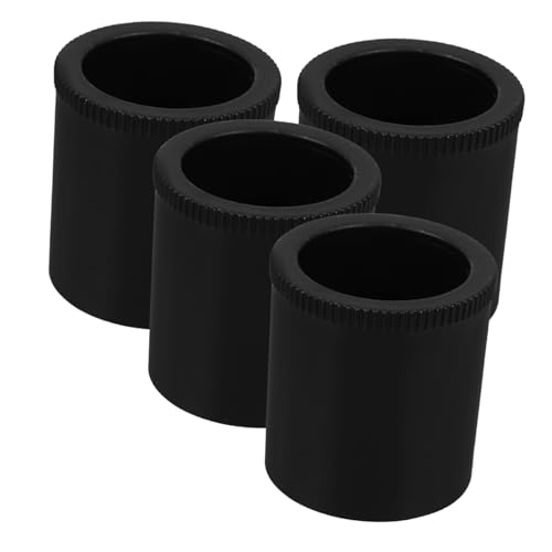Mipcase 4 Stück Beine für Gartenmöbel Möbelbein -Riser Verstellbare Möbelbeine Sofabeine tauschen Couch Ersatzbeine verstellbare Möbelfüße universelle couchbeine Couch füße Abs Schwarz von Mipcase