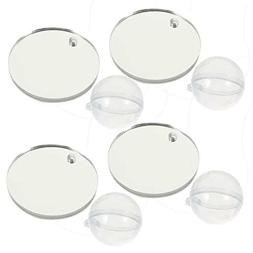 Mipcase 4stücke Teiliges Betta Spiegel Schwimmende Aquarien Dekoration Für Betta Fische Hochwertige Spiegel Zubehör Für Aquarien Und Fischhaltung von Mipcase