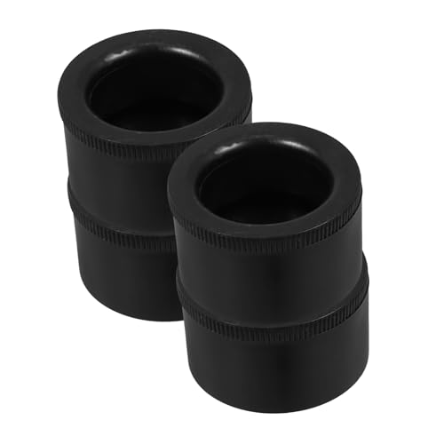 Mipcase 4 Stück Ersatz-Couchbeine Einstellbarer Möbelbein Sofabeine tauschen Couch Ersatzbeine Möbelbeine Sofa ersatzbeine Ersatz-Sofabeine Beine für Gartenmöbel Couch Beine Abs Schwarz von Mipcase