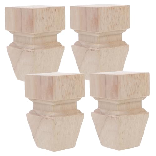 Mipcase 4stücke Holz Möbelfüße Unlackierte Tisch Sofa Beine Für DIY Möbelprojekte Flexibel Und Einfach Zu Montieren Für Schrank Und Couch Mipcase 4stücke Holz Möbelfüße Unlackierte Tisch Sofa Beine Für DIY Möbelprojekte Flexibel Und Einfach Zu Montieren Für Schrank Und Couch von Mipcase