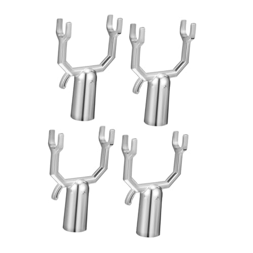 Mipcase 4 Stück Stützgabel für Obstbäume groß Baum runden befestigen Filialunterstützung Stabilisator Stand Geäst jung Krücke Zweig Fix Gestalter Aluminiumlegierung Silver von Mipcase