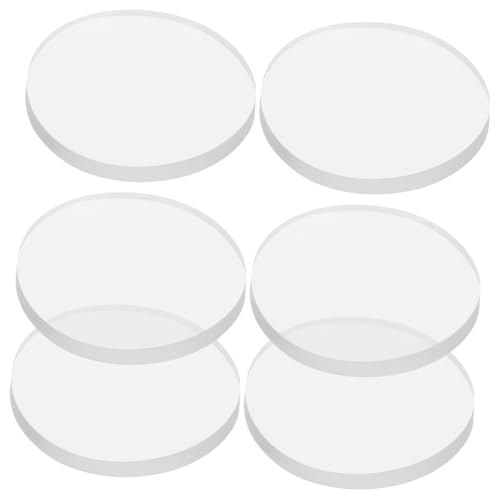 Mipcase 50stücke Glastischplattenpuffer Nicht Klebende Pads Runde Tischschutzpolster Aus Glas Anti-rutsch-Pads Für Möbel Transparente Gumminoppen Verhindern Das Verrutschen Der von Mipcase