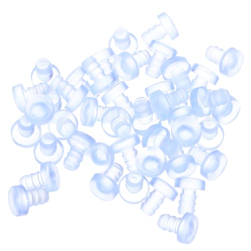 Mipcase 50stücke Transparente Gummipuffer Für Tischplatten Anti-rutsch Pads Für Möbel Nicht Klebend Zum Schutz Von Glasoberflächen Und Möbeln Mipcase 50stücke Transparente Gummipuffer Für Tischplatten Anti-rutsch Pads Für Möbel Nicht Klebend Zum Schutz Von Glasoberflächen Und Möbeln von Mipcase