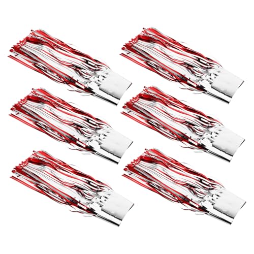 Mipcase 6 Stück Regenvorhang frisch verheiratetes Hochzeitsbanner Glückwunsch-Hochzeitsbanner Valentinstag-Hintergrundvorhang Hochzeitsauto- Foto-Requisite zum Valentinstag Plastik Mipcase 6 Stück Regenvorhang frisch verheiratetes Hochzeitsbanner Glückwunsch-Hochzeitsbanner Valentinstag-Hintergrundvorhang Hochzeitsauto- Foto-Requisite zum Valentinstag Plastik von Mipcase