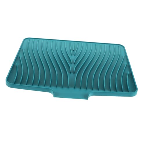 Mipcase Abtropfmatte Küchenspülenmatte Abtropfmatten Küchenzubehör Für Die Arbeitsplatte Kaffeematte Silikon Küchenmatte Abtropfpad Abtropfgestellmatte Geschirrmatte Kieselgel von Mipcase