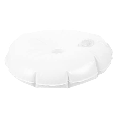 Mipcase Basis für Sonnenschirme gewichtet Sockel für Sonnenschirmständer UV Tasche Regenschirm hochzeitsdeko Strandstand Flaggenbasis Gewichtsbeutel Standfuß Plastik Weiß von Mipcase