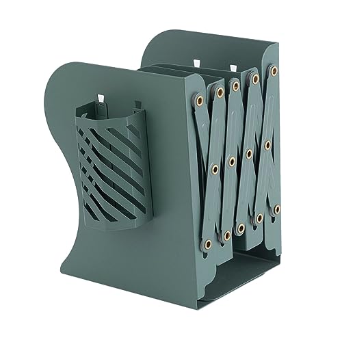 Mipcase Buchstütze aus Metall Faltbarer Bücherständer für Büro Schule und Zuhause Robuste Buchstütze für Sicheren Halt Design von Mipcase