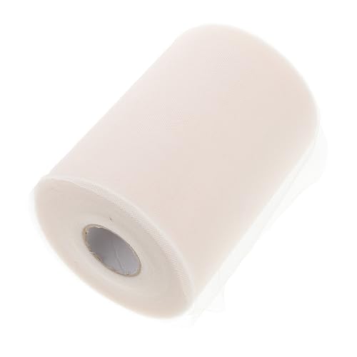 Mipcase Dickes Weißes Tüllgewebe Rolle ohne Luxuriöse Struktur Sichere Materialien Vielseitig Einsetzbar für Hochzeitsdekoration DIY Tutu Röcke Blumensträuße Kränze und Partybedarf Mipcase Dickes Weißes Tüllgewebe Rolle ohne Luxuriöse Struktur Sichere Materialien Vielseitig Einsetzbar für Hochzeitsdekoration DIY Tutu Röcke Blumensträuße Kränze und Partybedarf von Mipcase