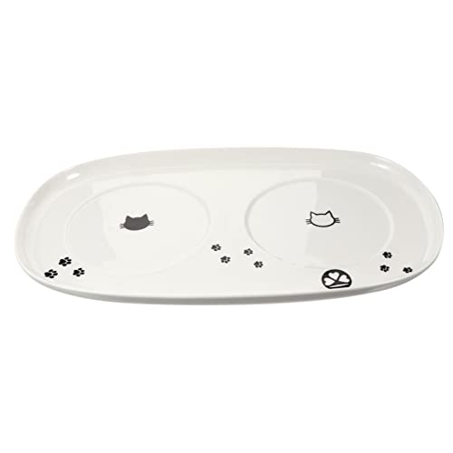 Mipcase Fütterung Schüssel Tablett Wasserschale Für Katzen Katzenbedarf Futternapf Für Katzen Tablett Für Tiernahrung Keramik Trinkschale Haustier Mipcase Fütterung Schüssel Tablett Wasserschale Für Katzen Katzenbedarf Futternapf Für Katzen Tablett Für Tiernahrung Keramik Trinkschale Haustier von Mipcase